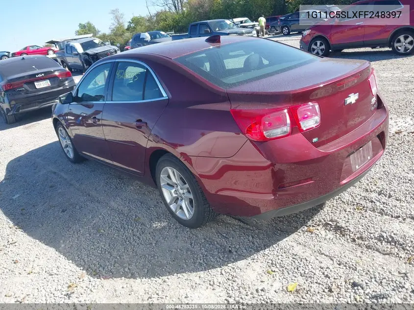2015 CHEVROLET MALIBU VIN 1G11C5SLXFF248397 — фото 3
