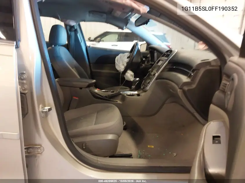 2015 CHEVROLET MALIBU VIN 1G11B5SL0FF190352 — фото 5