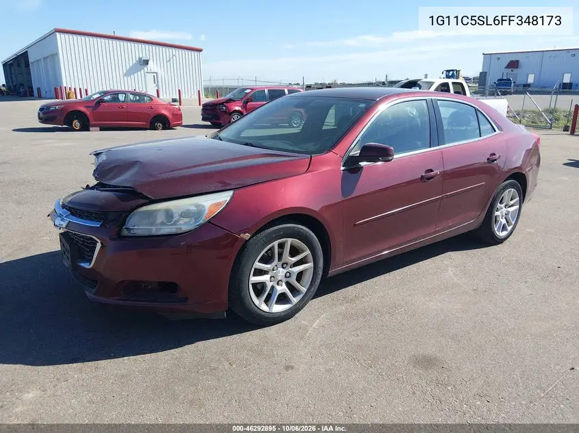 2015 CHEVROLET MALIBU VIN 1G11C5SL6FF348173 — фото 2