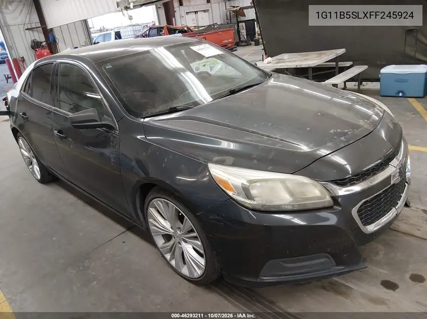 CHEVROLET MALIBU 2015, VIN 1G11B5SLXFF245924