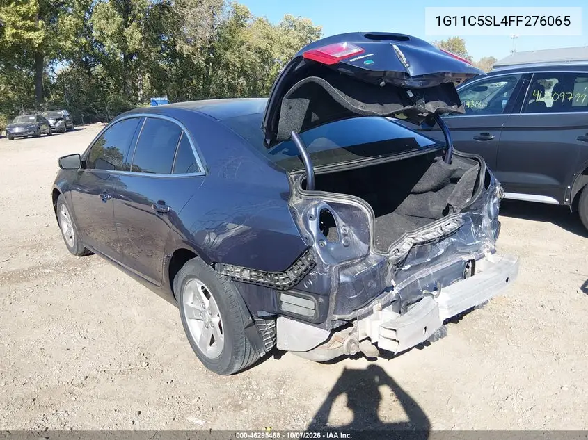 2015 CHEVROLET MALIBU VIN 1G11C5SL4FF276065 — фото 3