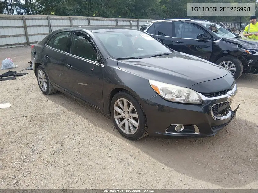 CHEVROLET MALIBU 2015, VIN 1G11D5SL2FF225998