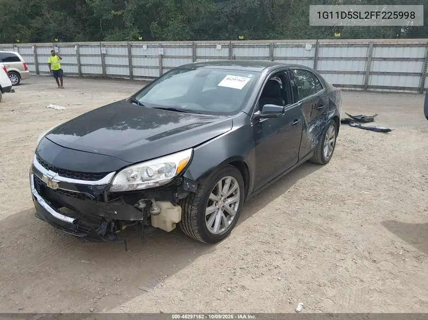 2015 CHEVROLET MALIBU VIN 1G11D5SL2FF225998 — фото 2