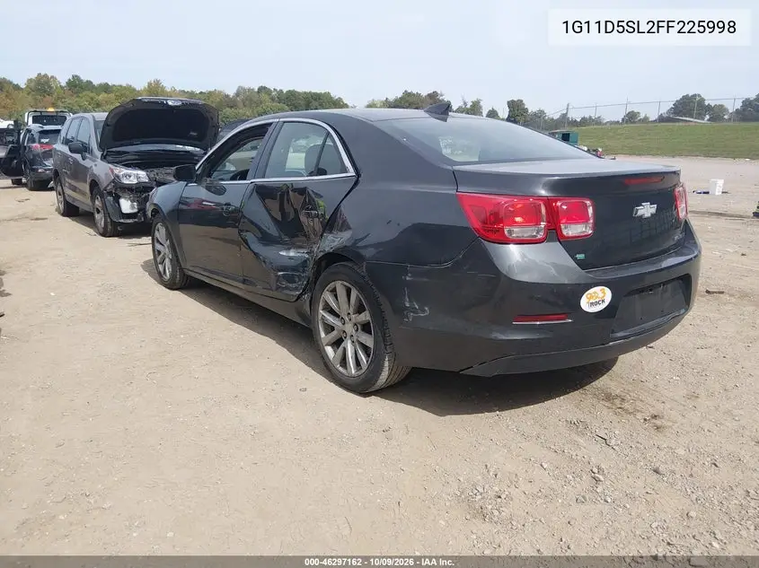 2015 CHEVROLET MALIBU VIN 1G11D5SL2FF225998 — фото 3