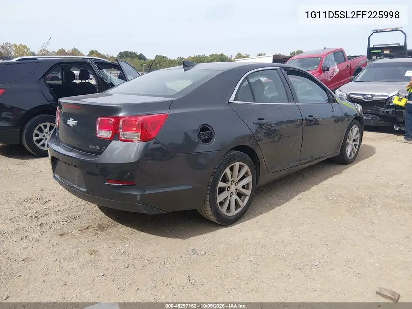 2015 CHEVROLET MALIBU VIN 1G11D5SL2FF225998 — фото 4