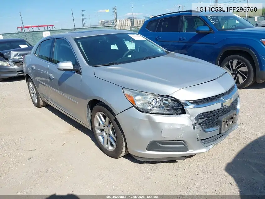CHEVROLET MALIBU 2015, VIN 1G11C5SL1FF296760