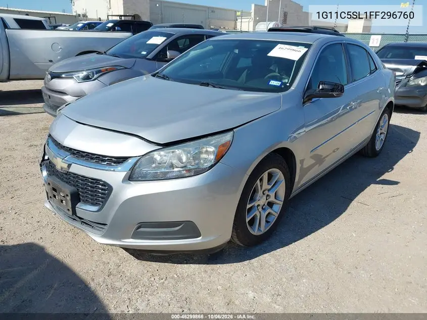 2015 CHEVROLET MALIBU VIN 1G11C5SL1FF296760 — фото 2