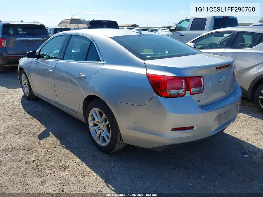 2015 CHEVROLET MALIBU VIN 1G11C5SL1FF296760 — фото 3