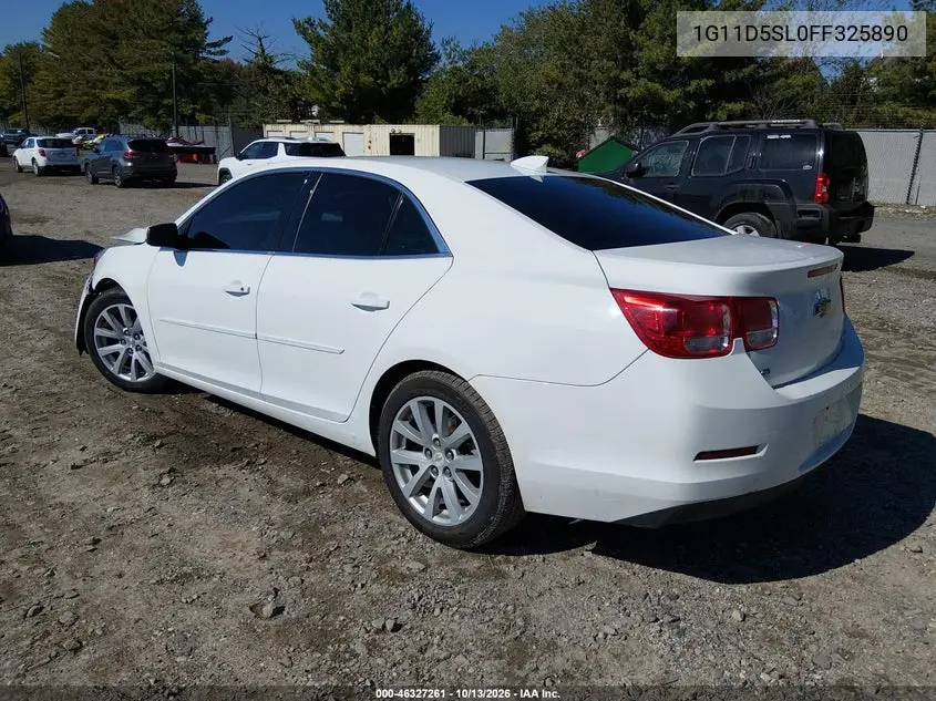 2015 CHEVROLET MALIBU VIN 1G11D5SL0FF325890 — фото 3