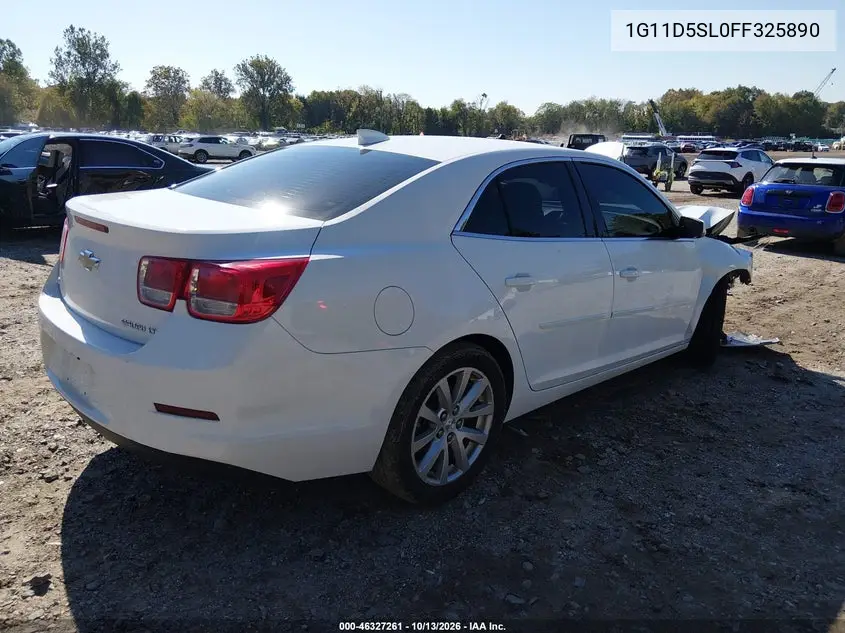 2015 CHEVROLET MALIBU VIN 1G11D5SL0FF325890 — фото 4
