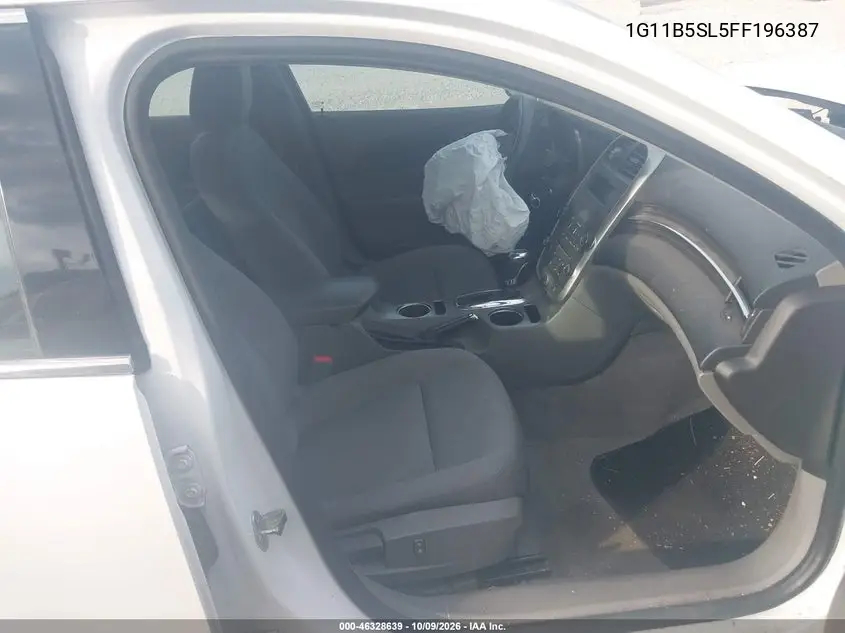 2015 CHEVROLET MALIBU VIN 1G11B5SL5FF196387 — фото 5