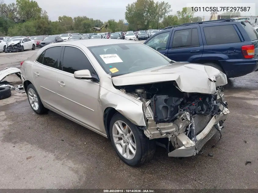 CHEVROLET MALIBU 2015, VIN 1G11C5SL7FF297587