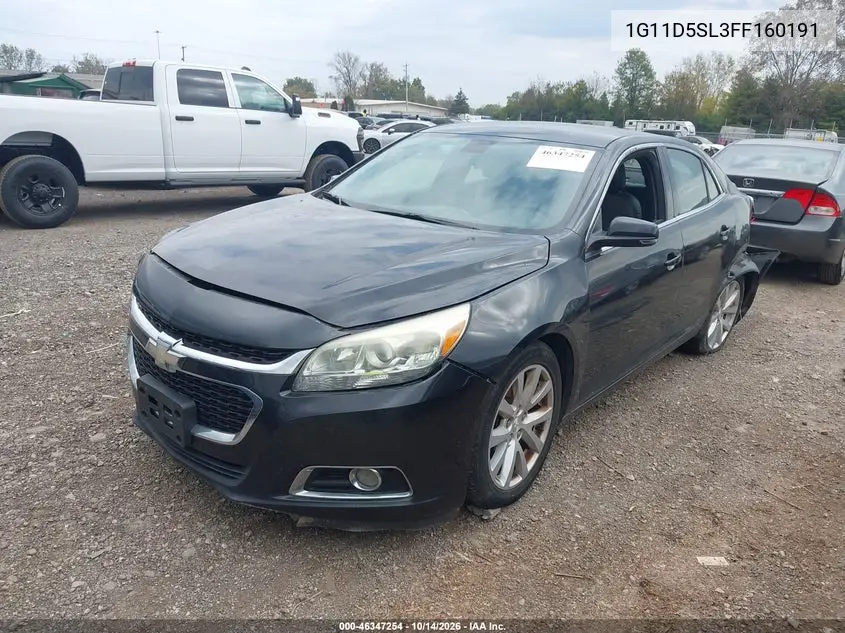 2015 CHEVROLET MALIBU VIN 1G11D5SL3FF160191 — фото 2