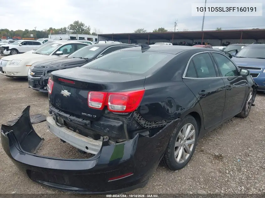 2015 CHEVROLET MALIBU VIN 1G11D5SL3FF160191 — фото 4