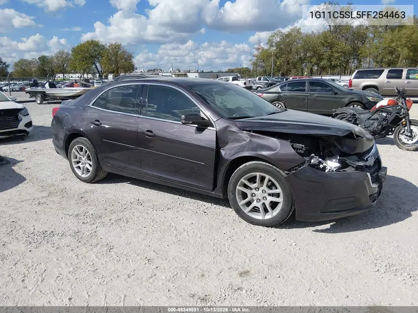 CHEVROLET MALIBU 2015, VIN 1G11C5SL5FF254463