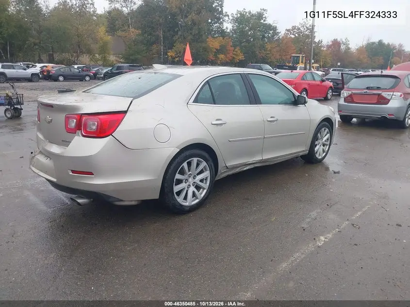 2015 CHEVROLET MALIBU VIN 1G11F5SL4FF324333 — фото 4
