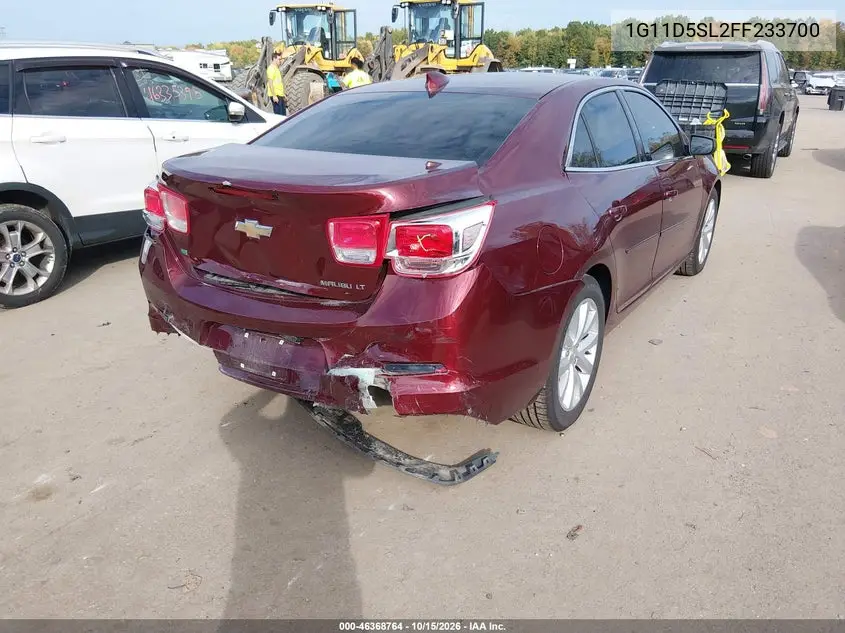 2015 CHEVROLET MALIBU VIN 1G11D5SL2FF233700 — фото 4