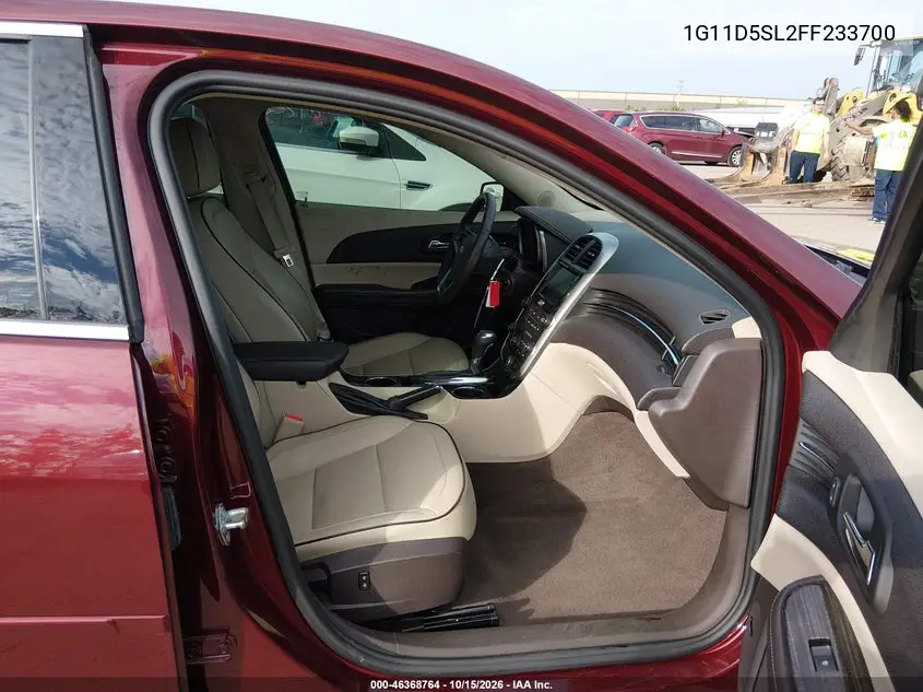 2015 CHEVROLET MALIBU VIN 1G11D5SL2FF233700 — фото 5