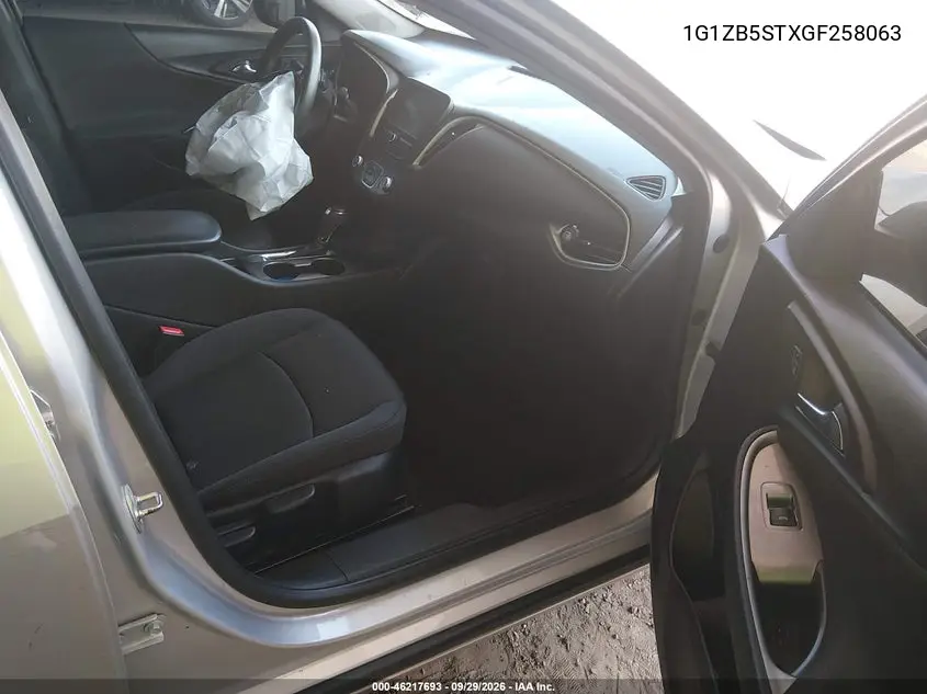 2016 CHEVROLET MALIBU VIN 1G1ZB5STXGF258063 — фото 5