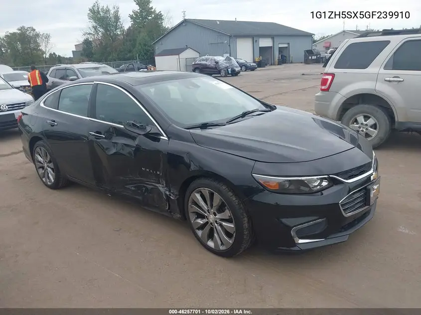 CHEVROLET MALIBU 2016, VIN 1G1ZH5SX5GF239910