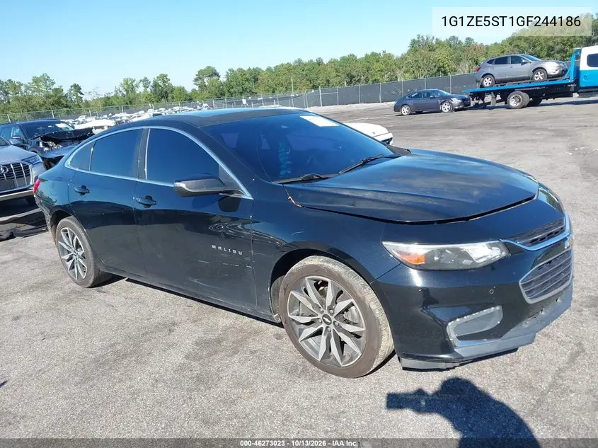 CHEVROLET MALIBU 2016, VIN 1G1ZE5ST1GF244186
