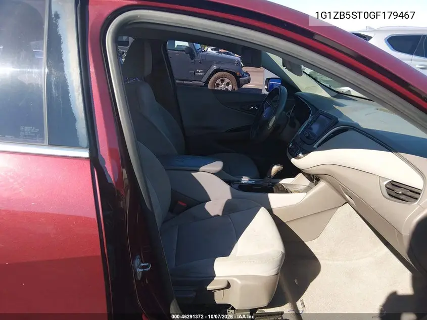 2016 CHEVROLET MALIBU VIN 1G1ZB5ST0GF179467 — фото 5