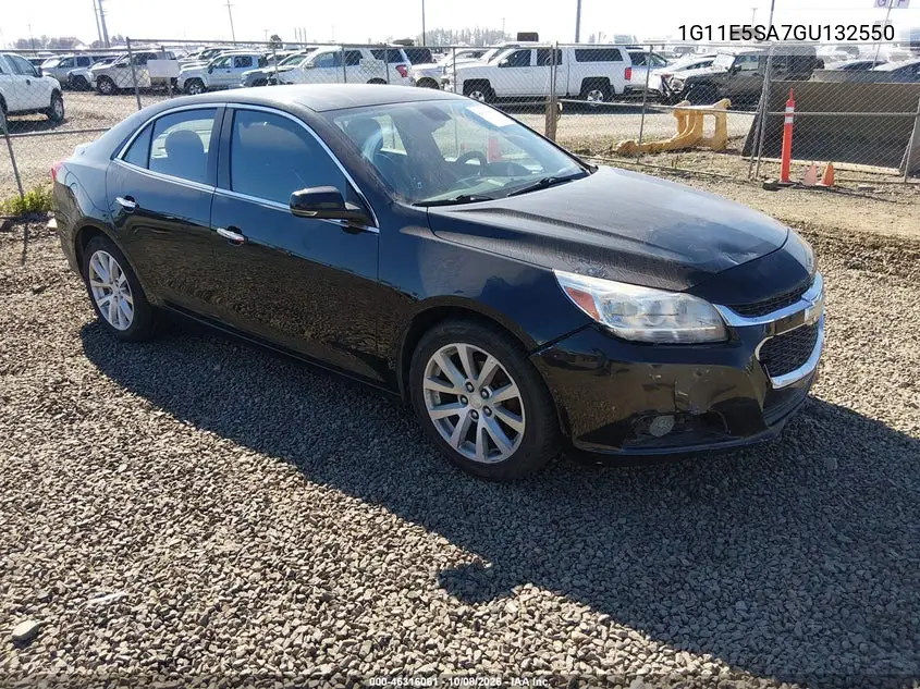 CHEVROLET MALIBU 2016, VIN 1G11E5SA7GU132550