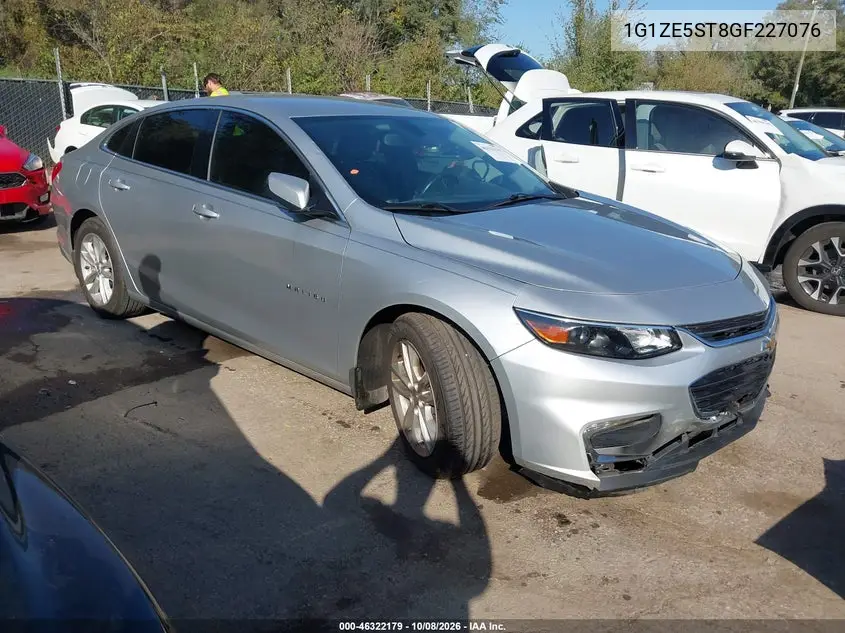 CHEVROLET MALIBU 2016, VIN 1G1ZE5ST8GF227076