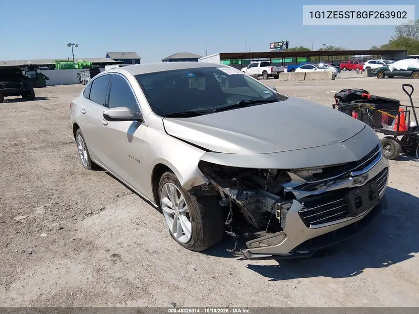 CHEVROLET MALIBU 2016, VIN 1G1ZE5ST8GF263902