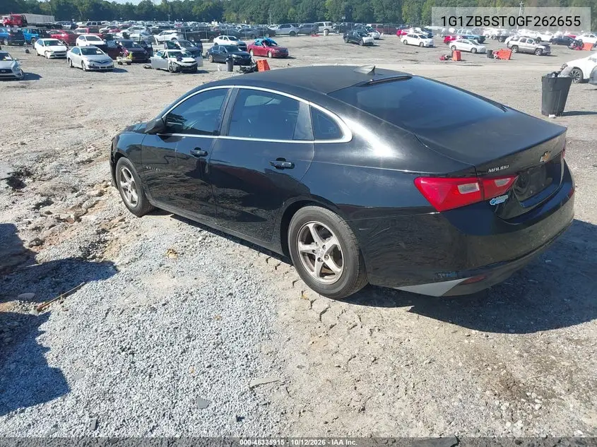 2016 CHEVROLET MALIBU VIN 1G1ZB5ST0GF262655 — фото 3