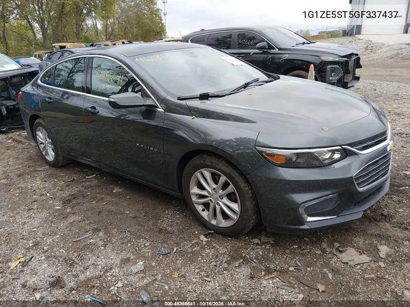 CHEVROLET MALIBU 2016, VIN 1G1ZE5ST5GF337437