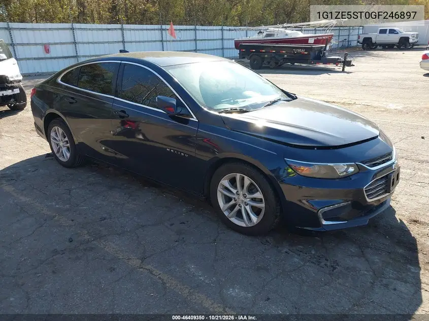 CHEVROLET MALIBU 2016, VIN 1G1ZE5ST0GF246897