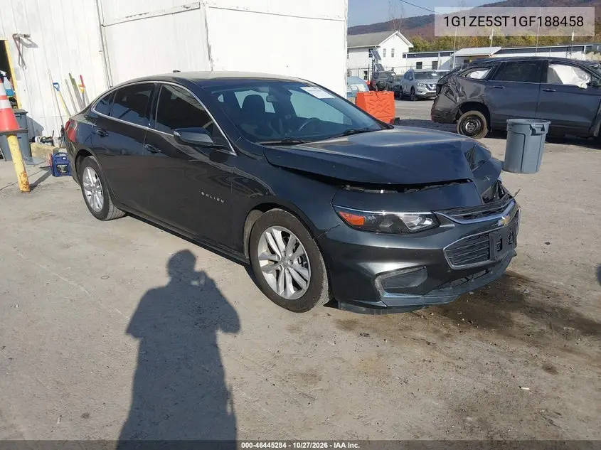 CHEVROLET MALIBU 2016, VIN 1G1ZE5ST1GF188458