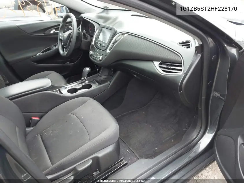 2017 CHEVROLET MALIBU VIN 1G1ZB5ST2HF228170 — фото 5