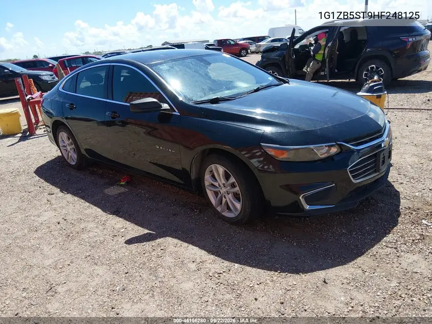 CHEVROLET MALIBU 2017, VIN 1G1ZB5ST9HF248125