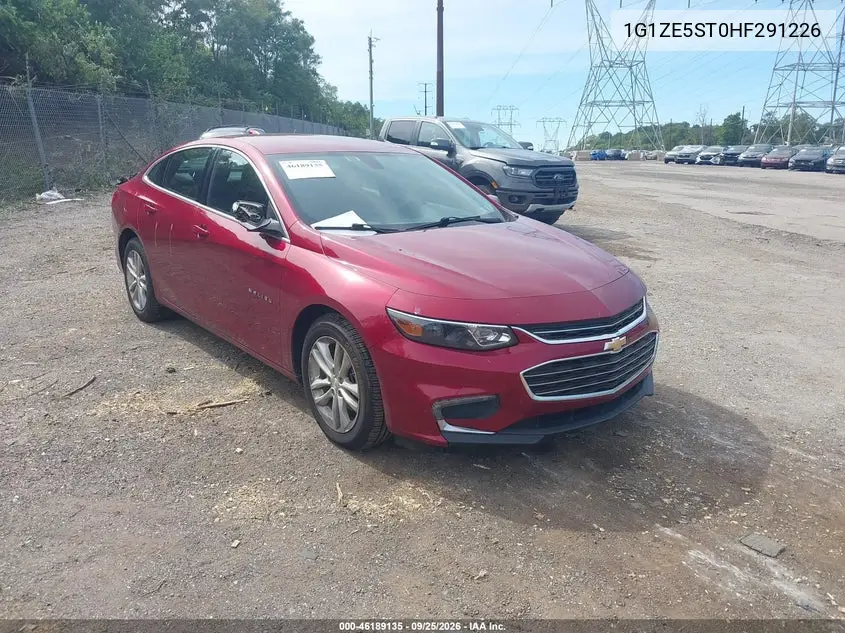 CHEVROLET MALIBU 2017, VIN 1G1ZE5ST0HF291226