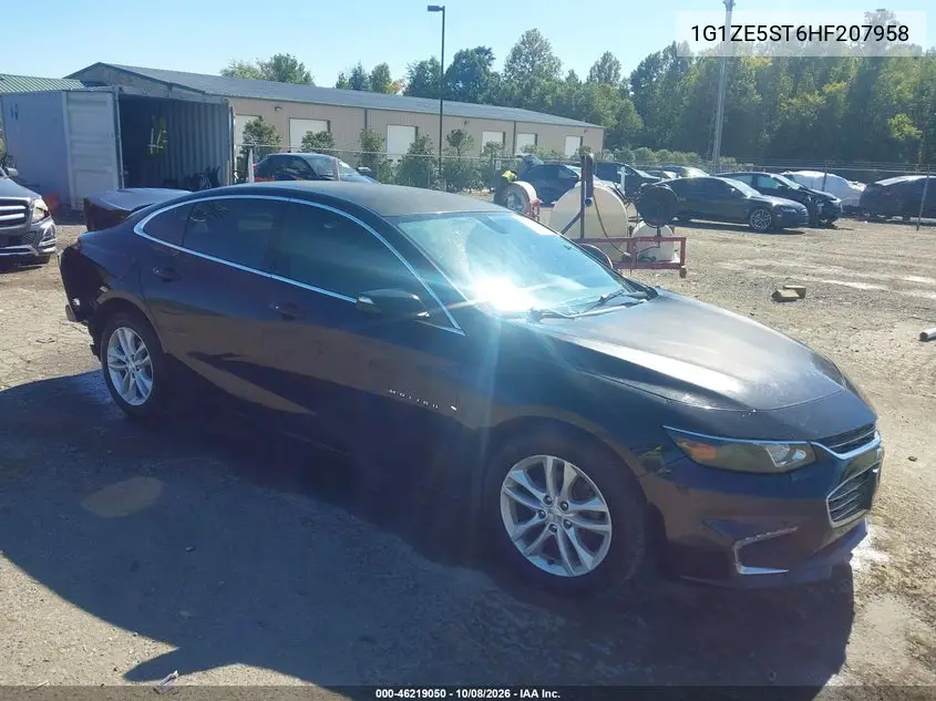CHEVROLET MALIBU 2017, VIN 1G1ZE5ST6HF207958