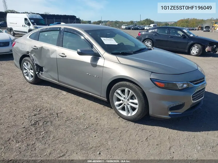 CHEVROLET MALIBU 2017, VIN 1G1ZE5ST0HF196049