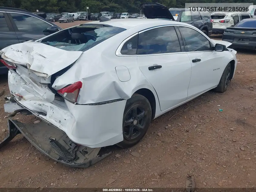 2017 CHEVROLET MALIBU VIN 1G1ZB5ST4HF285096 — фото 4