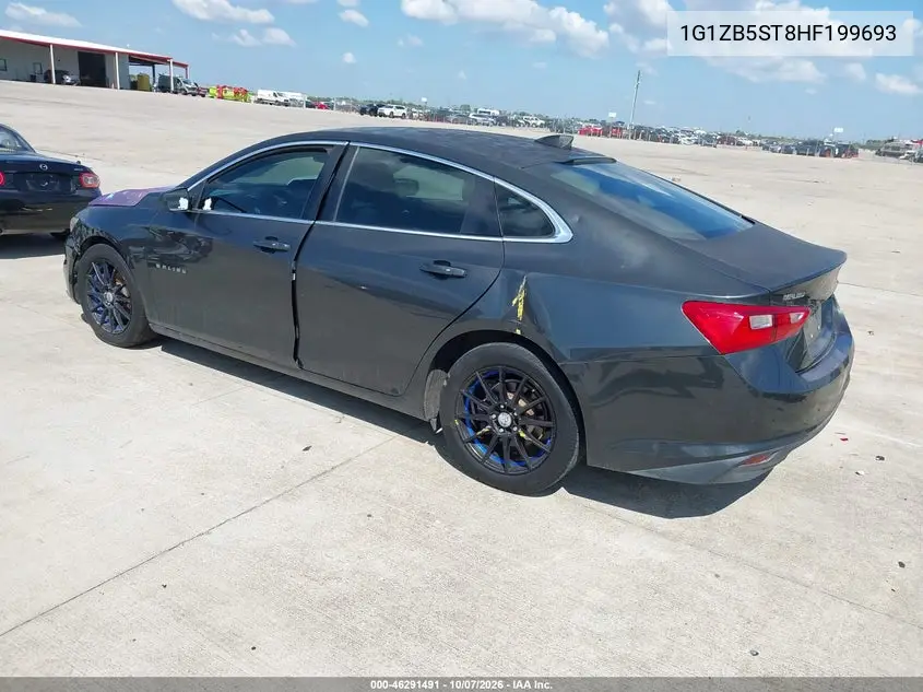 2017 CHEVROLET MALIBU VIN 1G1ZB5ST8HF199693 — фото 3