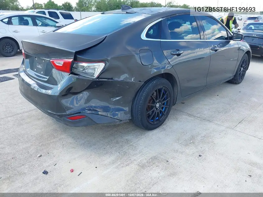 2017 CHEVROLET MALIBU VIN 1G1ZB5ST8HF199693 — фото 4