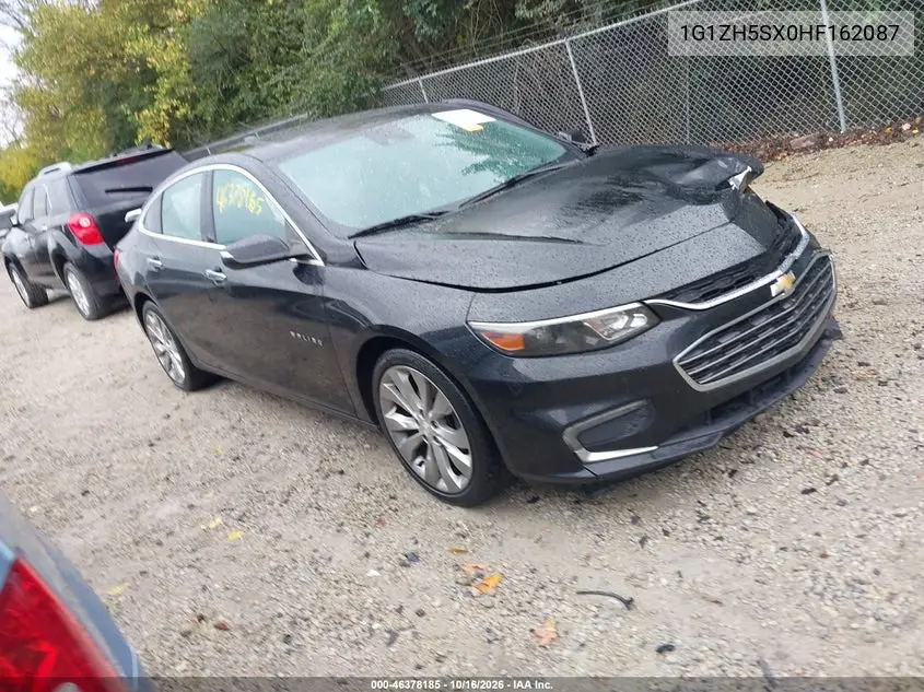 CHEVROLET MALIBU 2017, VIN 1G1ZH5SX0HF162087