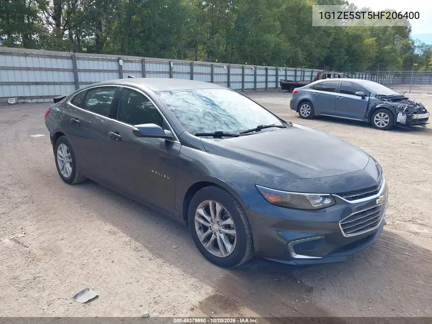 CHEVROLET MALIBU 2017, VIN 1G1ZE5ST5HF206400
