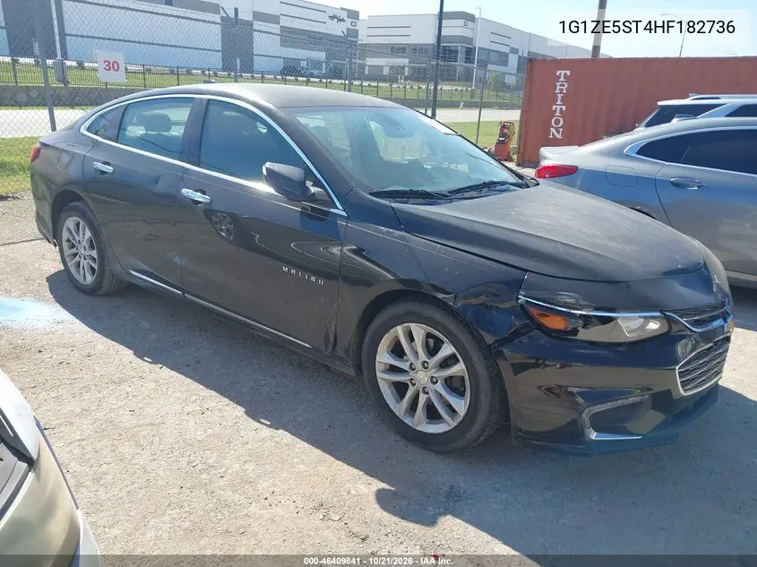 CHEVROLET MALIBU 2017, VIN 1G1ZE5ST4HF182736