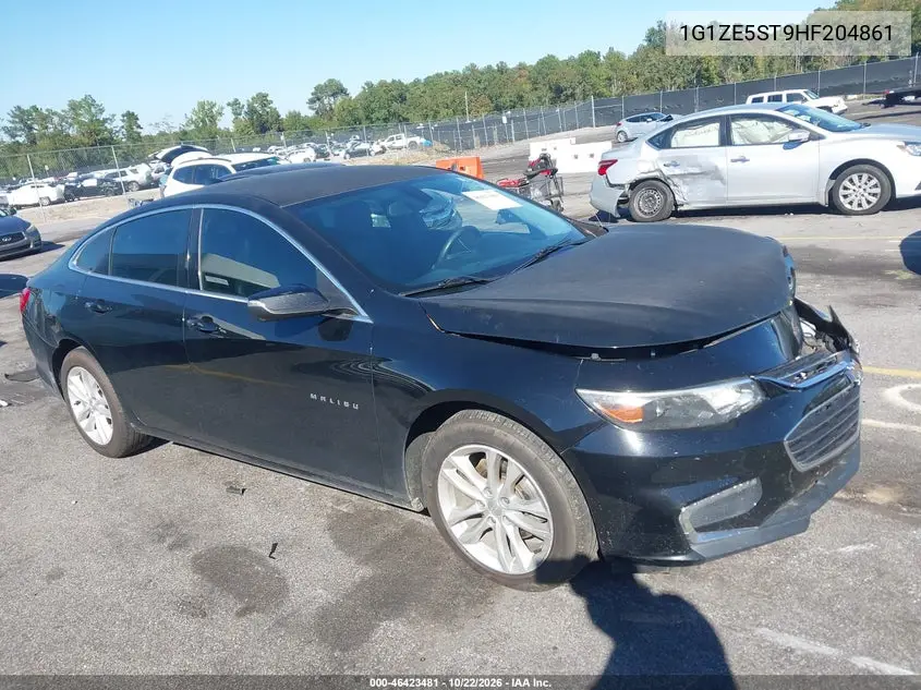 CHEVROLET MALIBU 2017, VIN 1G1ZE5ST9HF204861