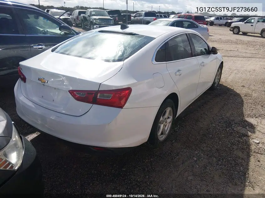 2018 CHEVROLET MALIBU VIN 1G1ZC5ST9JF273660 — фото 4