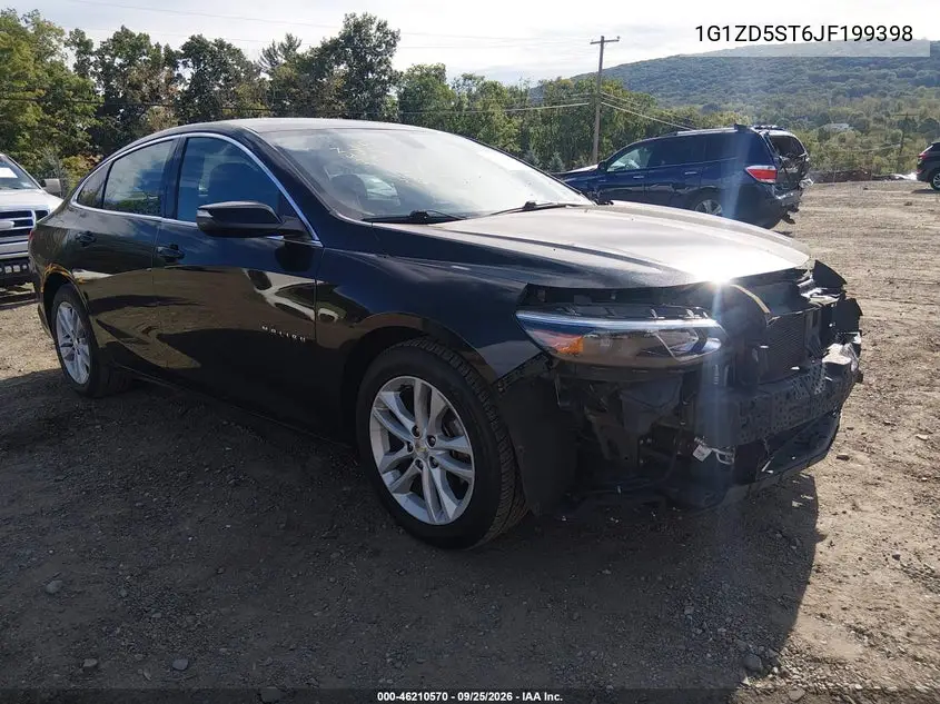 CHEVROLET MALIBU 2018, VIN 1G1ZD5ST6JF199398