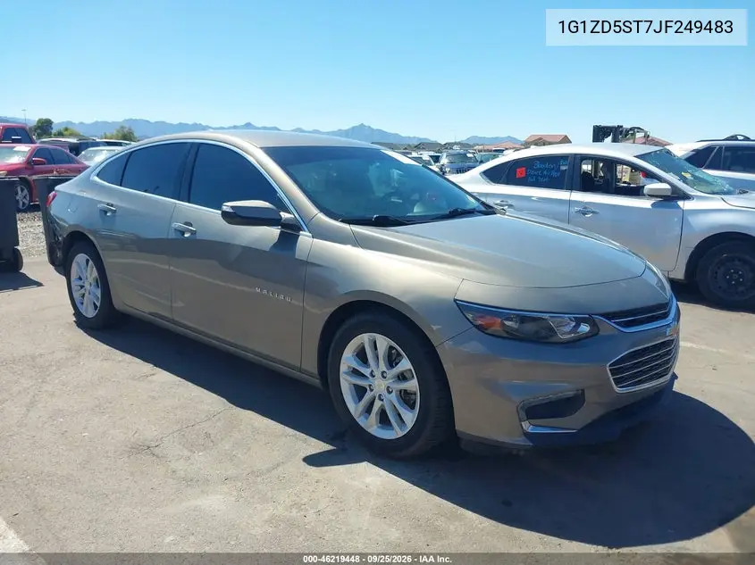 CHEVROLET MALIBU 2018, VIN 1G1ZD5ST7JF249483