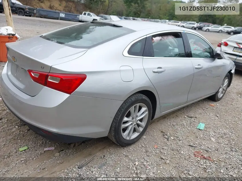 2018 CHEVROLET MALIBU VIN 1G1ZD5ST1JF230010 — фото 4