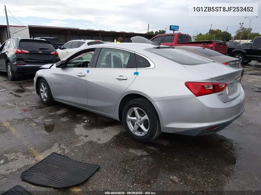 2018 CHEVROLET MALIBU VIN 1G1ZB5ST8JF253452 — фото 3